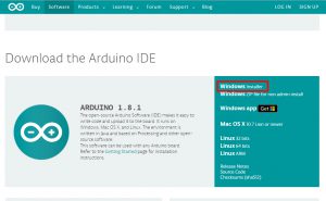 arduinoダウンロード