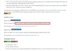 ESP8266 core for Arduino